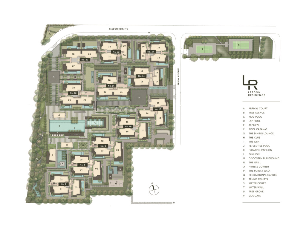Leedon Residence Facilities